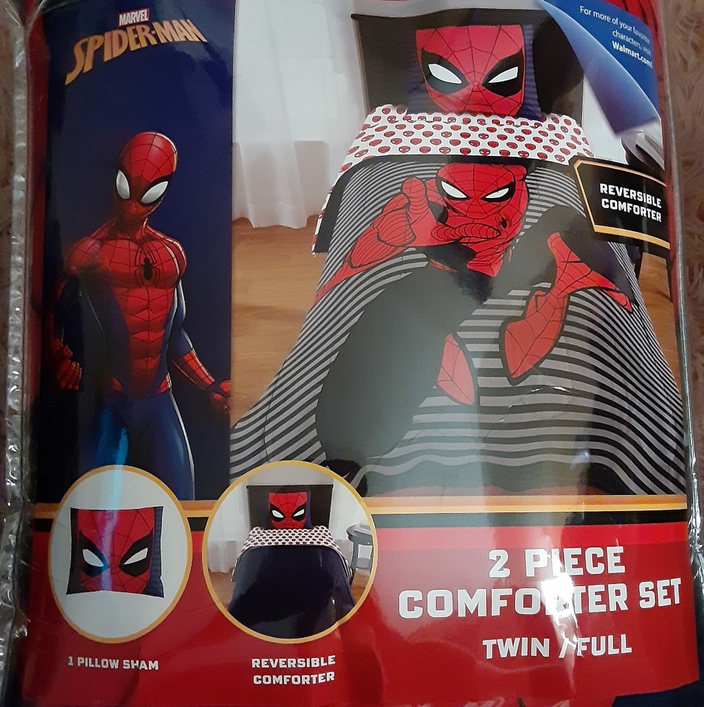 🕷Spiderman Bedding Twin/Full Size